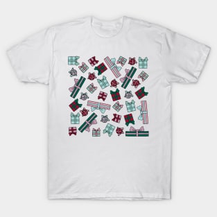 Christmas Presents || Presents || Gifts || Christmas Pattern T-Shirt